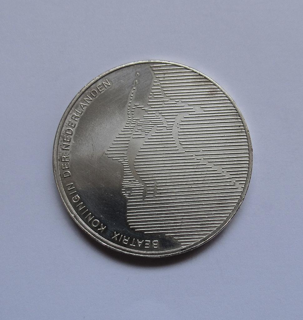 Nederland   50 gulden 1984, Postzegels en Munten, Verzenden, 50 gulden, Zilver