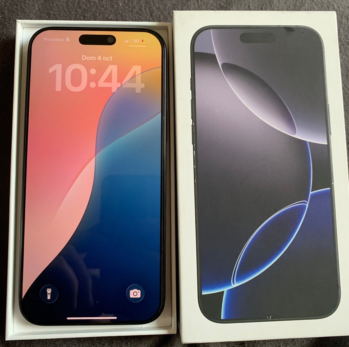 iPhone 16 pro max 256gb, Telecommunicatie, 94 %, Zwart, IPhone 16 Pro Max, Zo goed als nieuw
