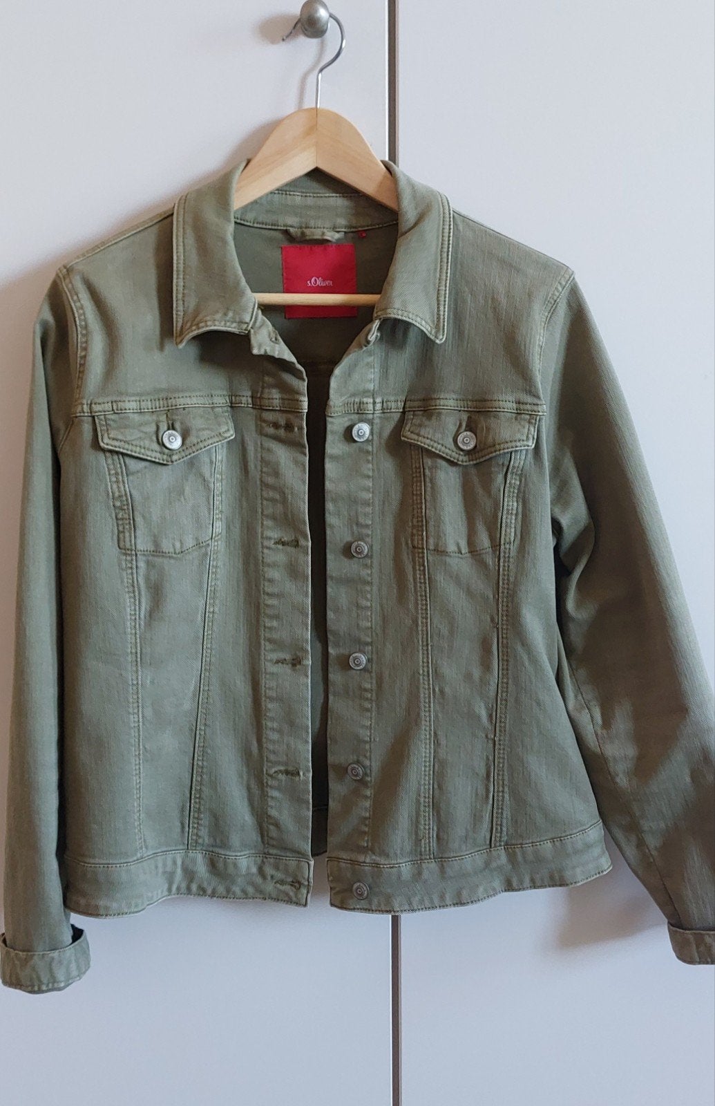 Dames jasje/jeans, Vêtements | Femmes, Taille 42/44 (L), Comme neuf, S.Oliver, Vert