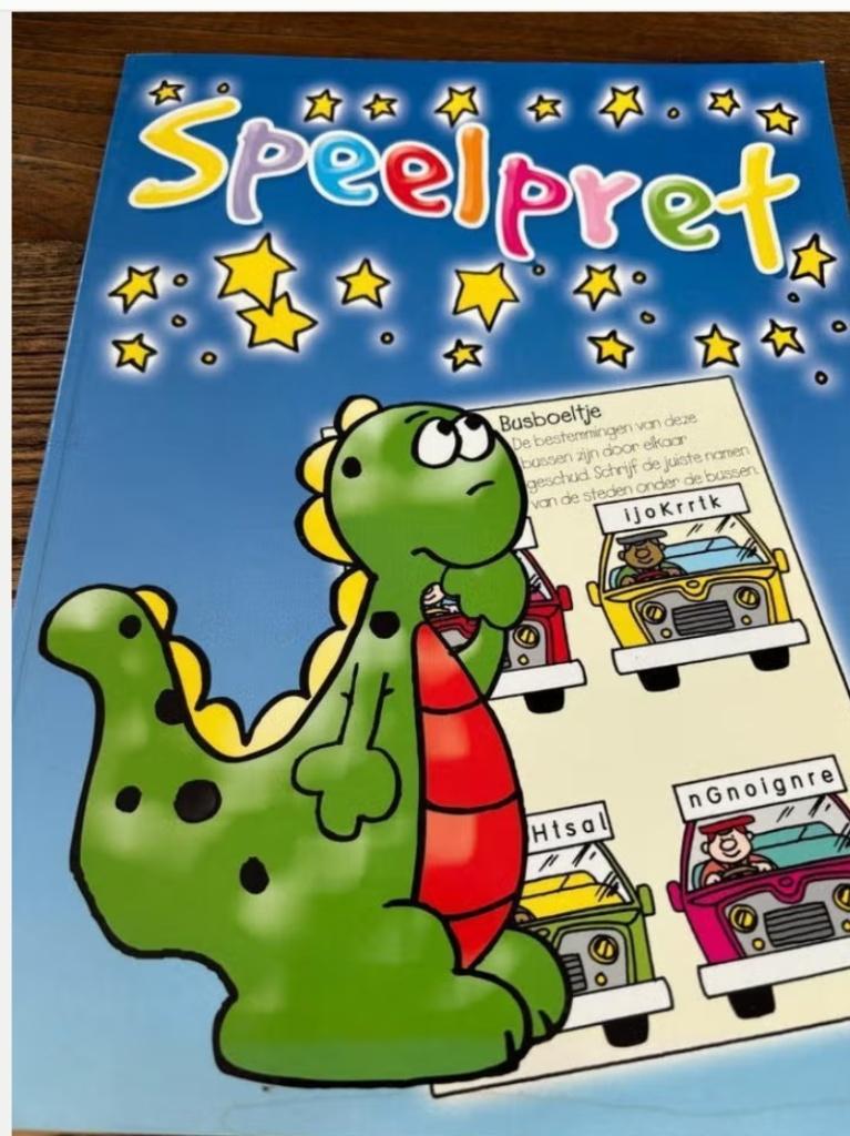 Speelpret invulboekje 2003, Boeken, Kinderboeken | Jeugd | onder 10 jaar, Ophalen of Verzenden, Zo goed als nieuw