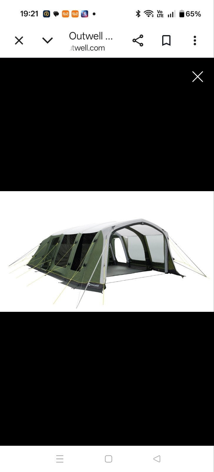Opblaasbare tent, Caravanes & Camping, Tentes, Enlèvement