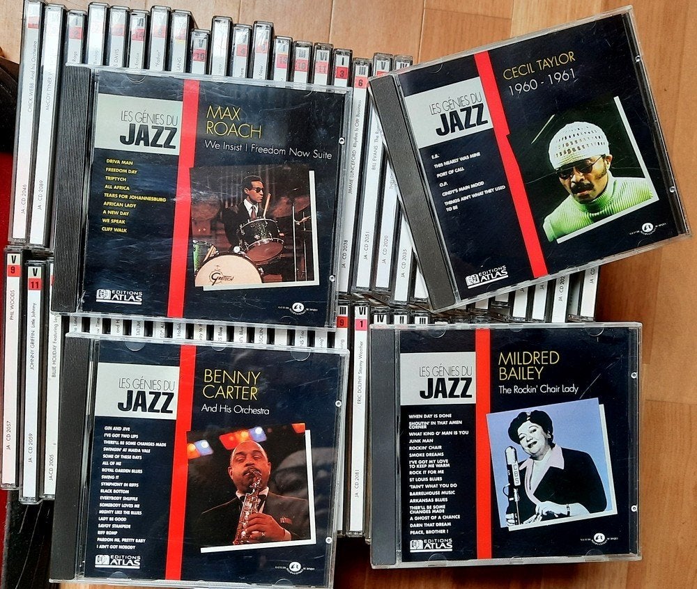 CD - les génies du jazz - 59 CD, CD & DVD, Enlèvement, Jazz