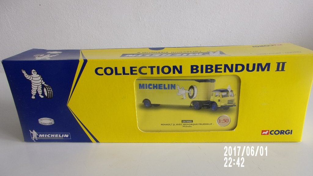 Michelin camion RENAULT SEMI JL.NEW CORGI.STOCKE depuis 2001, Hobby en Vrije tijd, Ophalen of Verzenden, Nieuw, Bus of Vrachtwagen