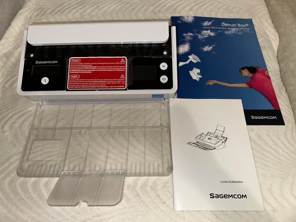 Scanner connecté Demat'box de SAGEMCOM, Enlèvement ou Envoi, Neuf, Scanner de documents, Wi-Fi intégré