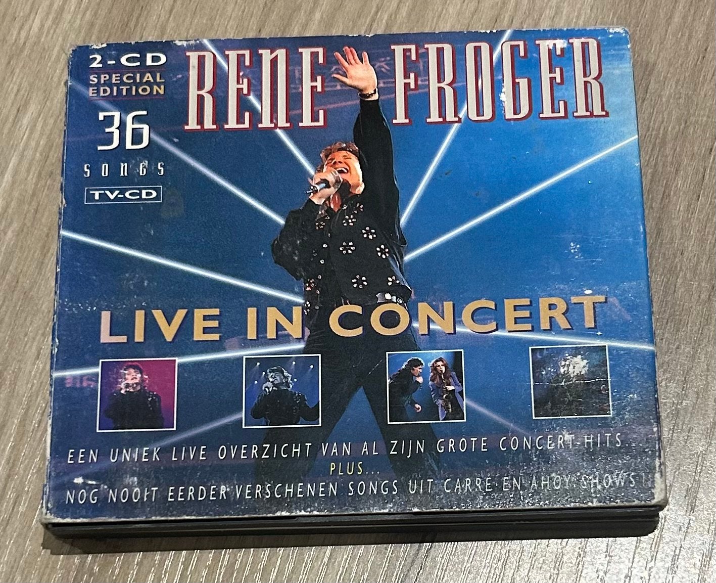 Dubbel-cd Rene Froger, Enlèvement ou Envoi
