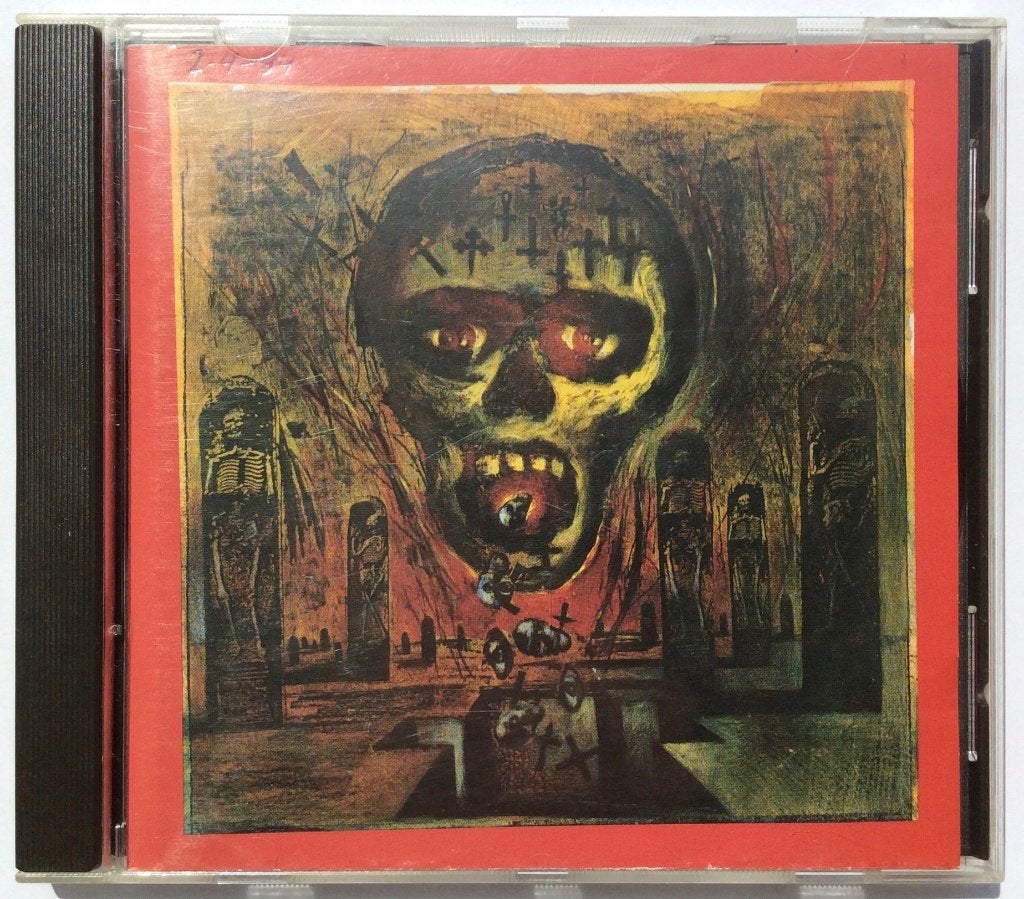 def american - slayer seasons in the abyss (trash music), CD & DVD, Thrash metal, Enlèvement ou Envoi, Utilisé, Comprend un livret