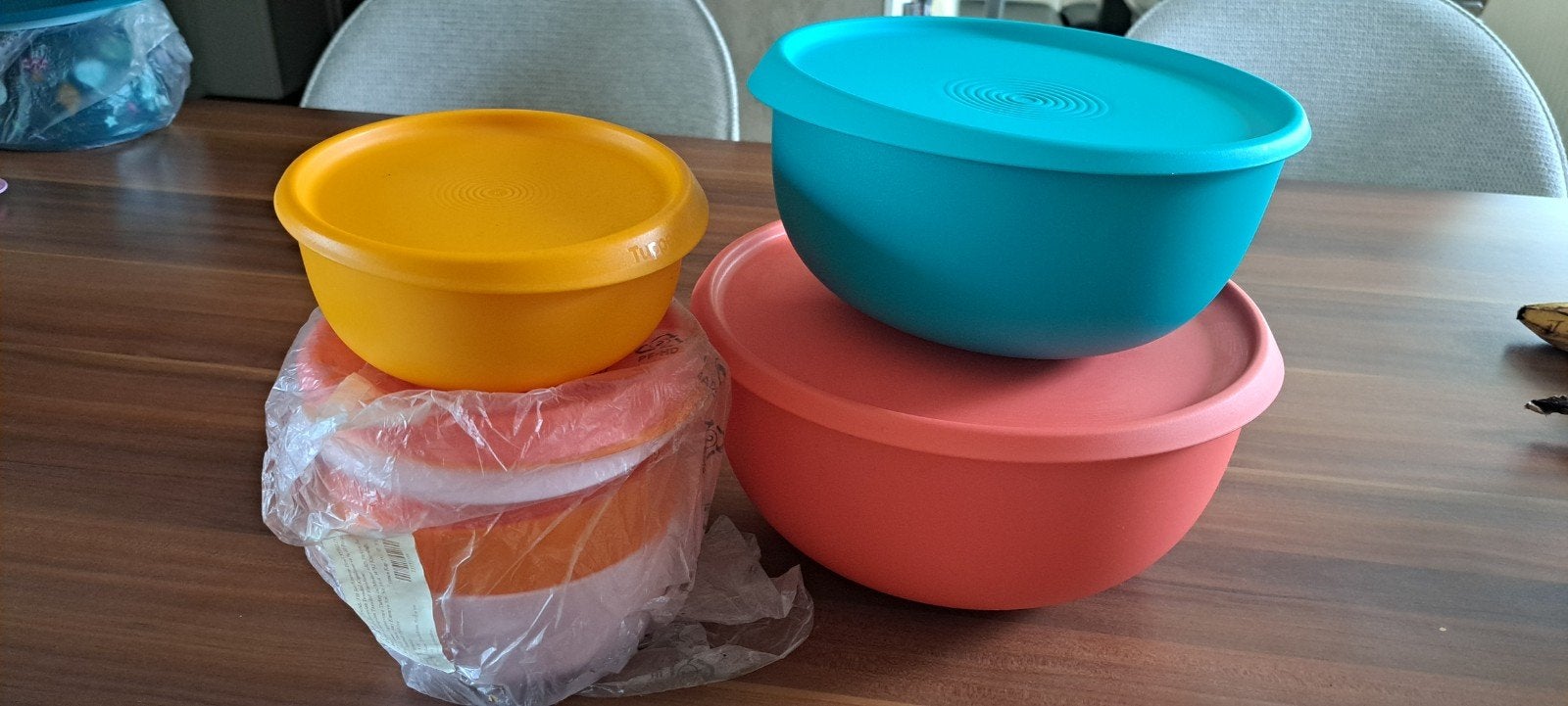 nieuwe saturnuskommenset van tupperware, Enlèvement ou Envoi, Neuf