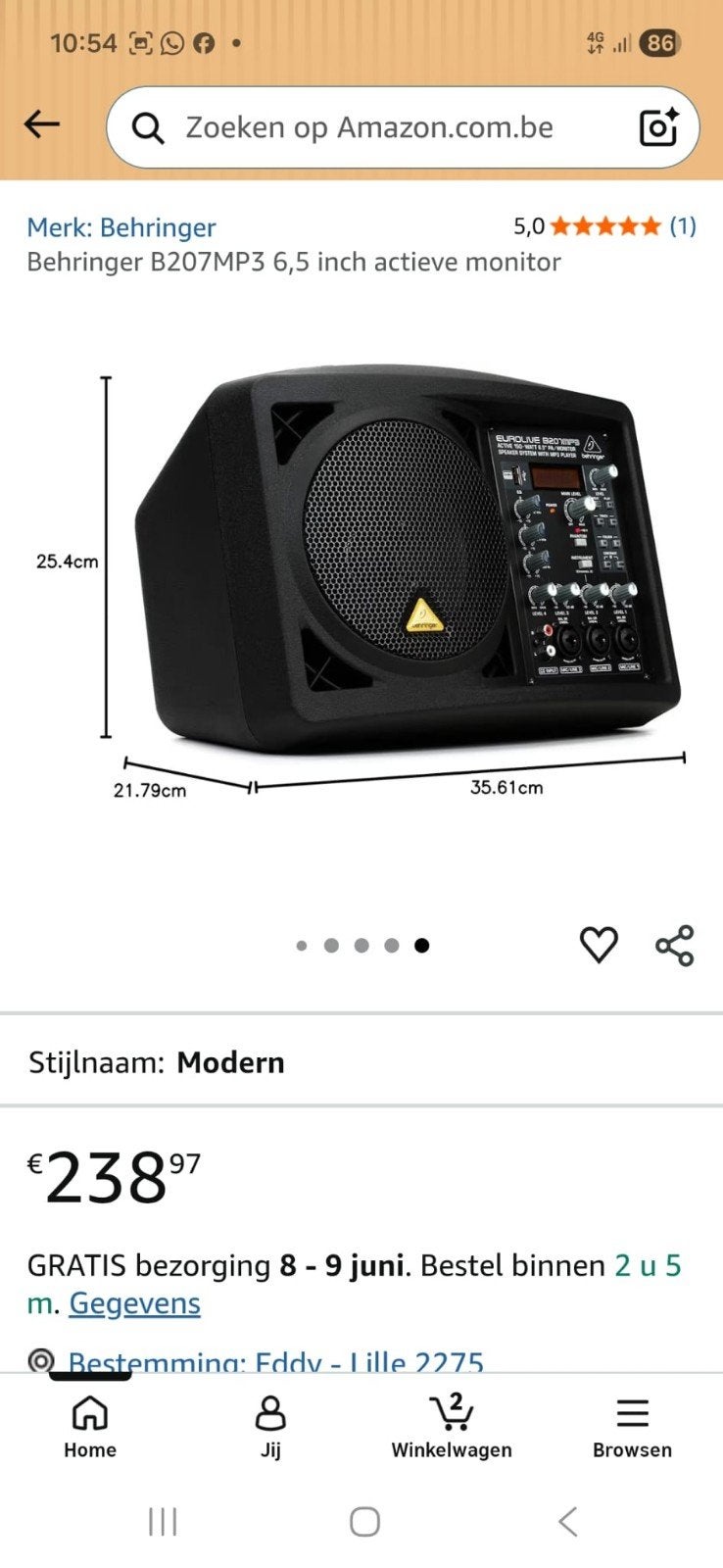 Gezocht Monitor, Ophalen