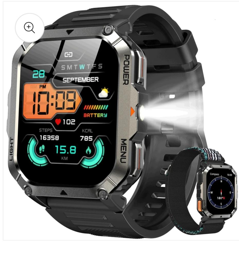 Iowodo w70 pro smartwatch, Handtassen en Accessoires, Smartwatches, Ophalen, Conditie, Iowodo w70 pro, Nieuw
