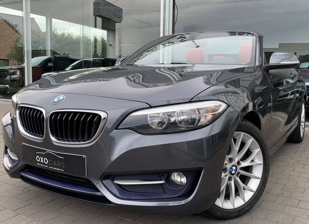 BMW 2 Serie 218 i Cabriolet 136CV / Sportline / Cuir Sport B, Auto's, BMW, 4 zetels, Gebruikt, Euro 6, 136 pk