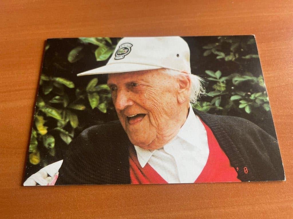 Rouwkaart L.Valcke  Laarne 1892 + Knokke-Heist 1998, Envoi, Carte de condoléances