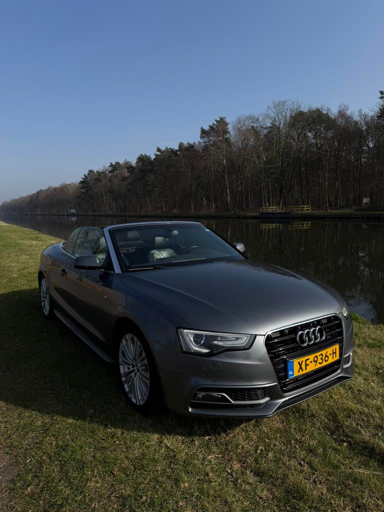 Audi A5 B8.5 3.0TDI Cabriolet S-Line, Autos, Audi, Particulier, A5, Diesel, Euro 5, Cabriolet, 2 portes, Automatique, Argent ou Gris