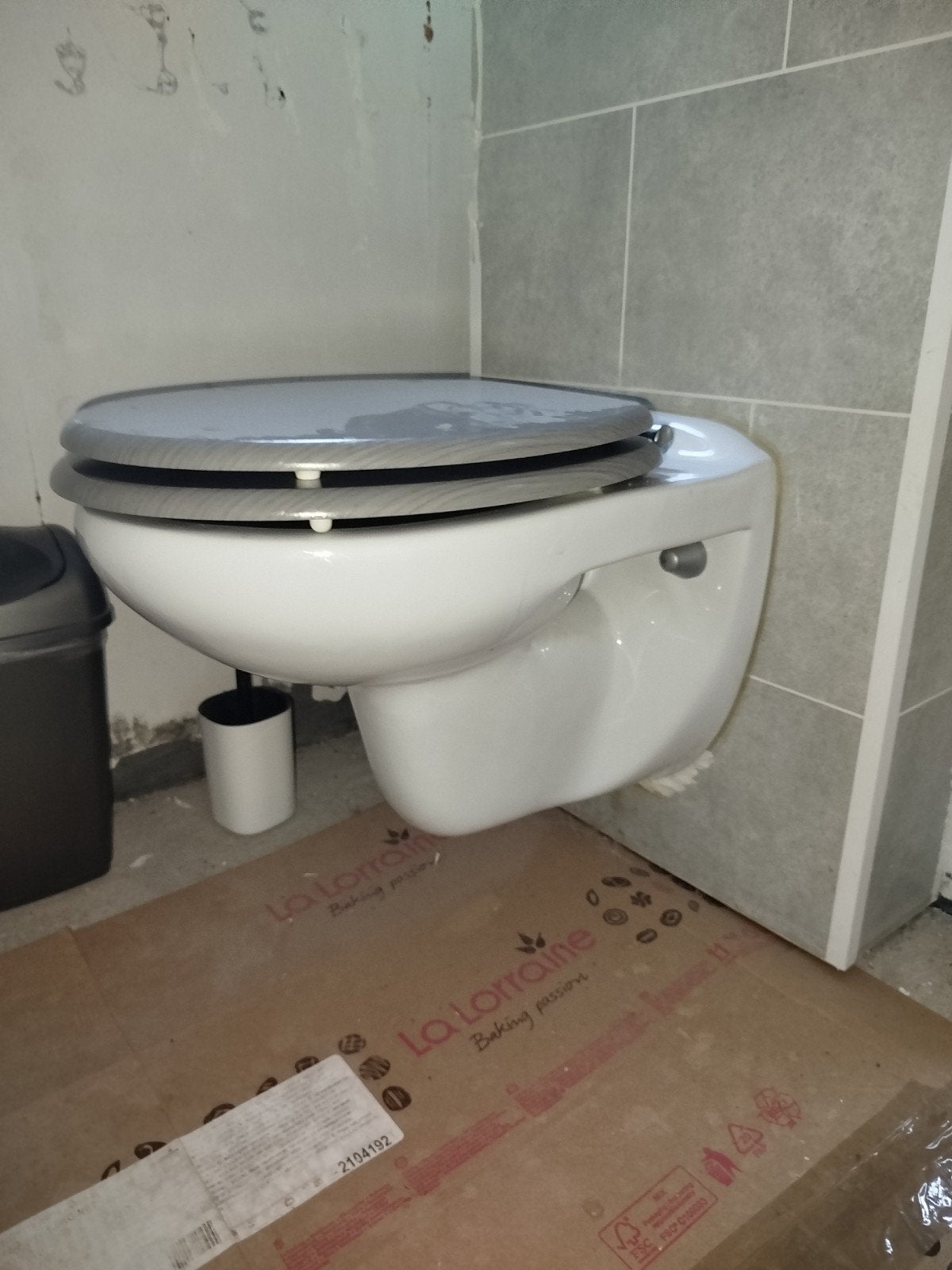 Hangtoilet, Enlèvement, Utilisé, Toilettes