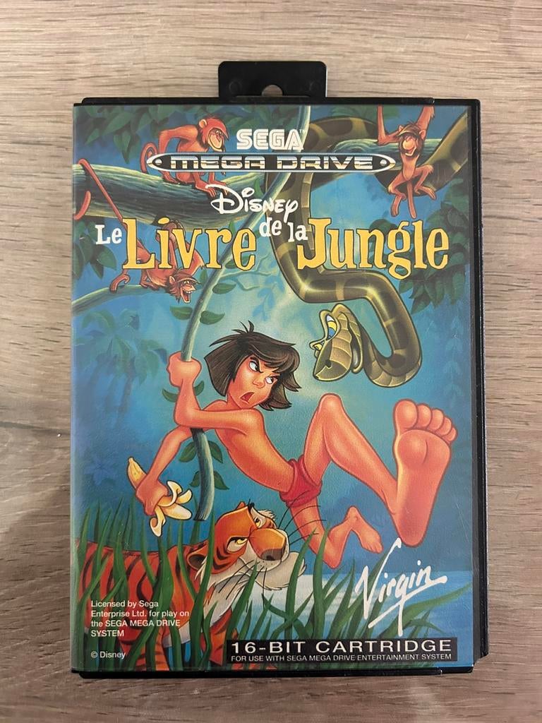 Jeu Sega Mega Drive Le Livre de la Jungle Avec notice, Enlèvement ou Envoi, Utilisé, Mega Drive