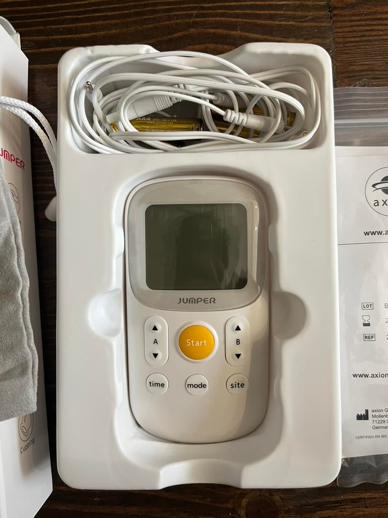 Appareil TENS Jumper + électrodes supplémentaires, Enlèvement ou Envoi, Comme neuf