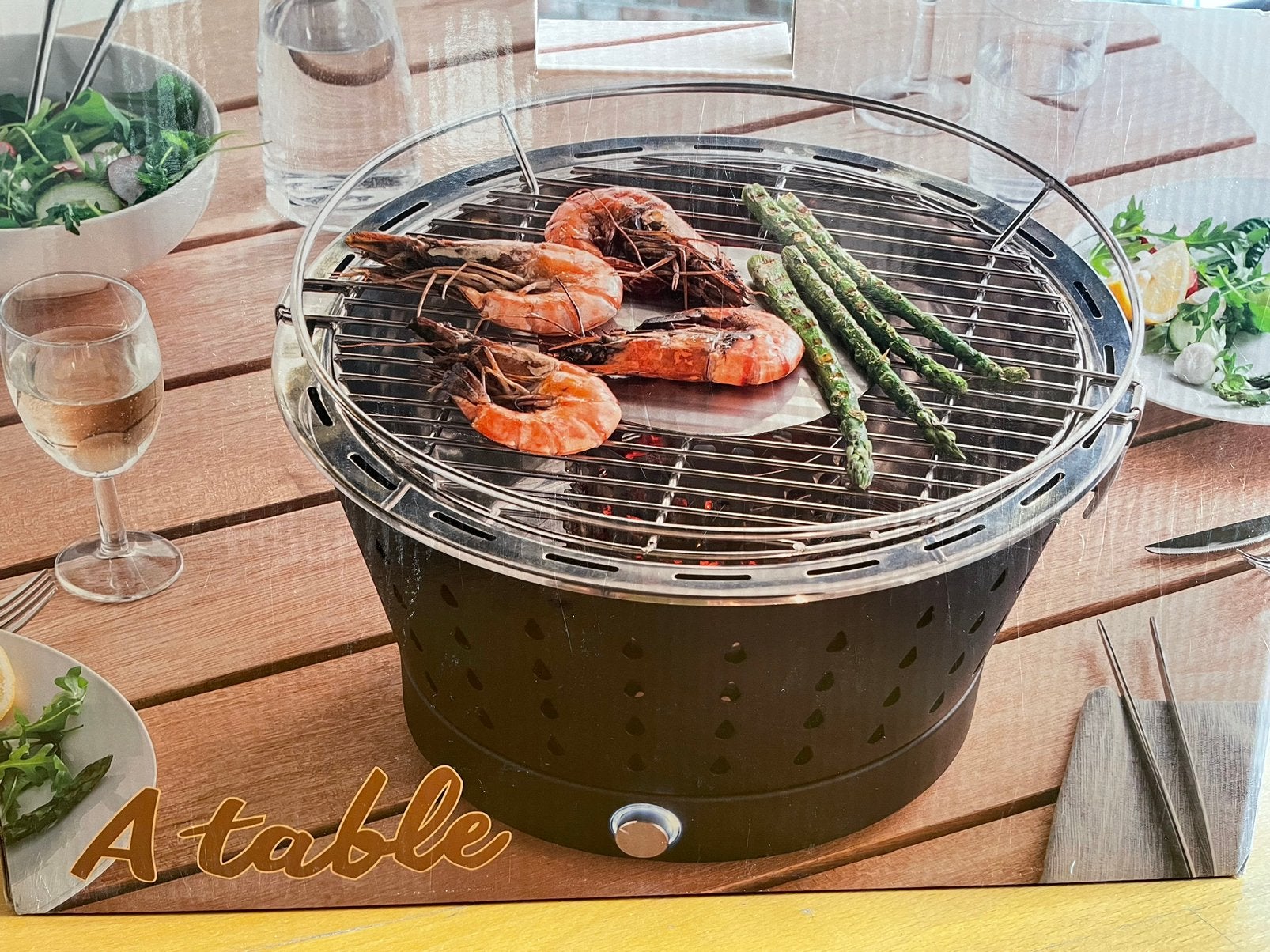 Barbecue de table sans fumée, Enlèvement, Comme neuf