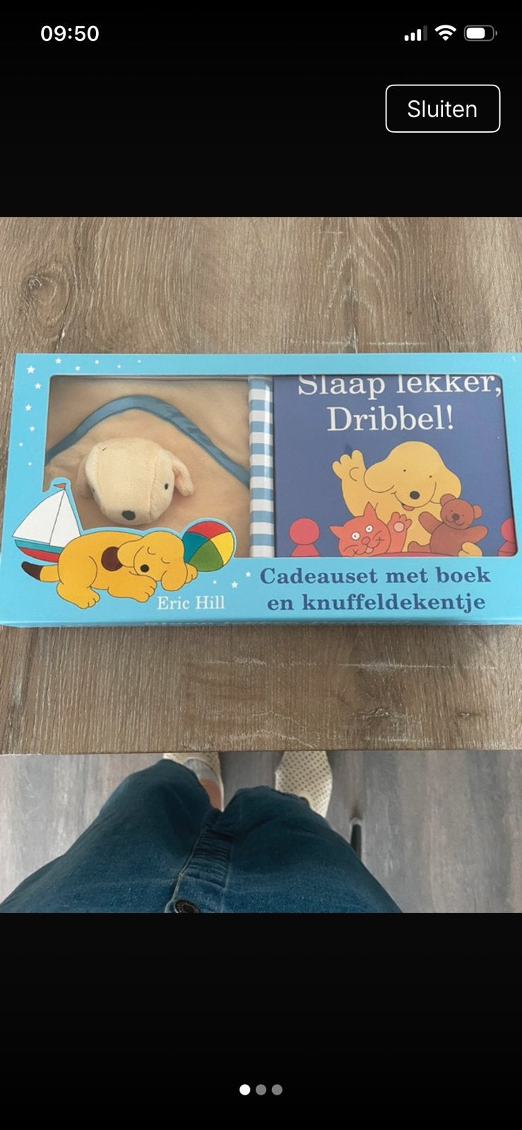 Cadeau set met knuffel nieuw, Ophalen, Zo goed als nieuw