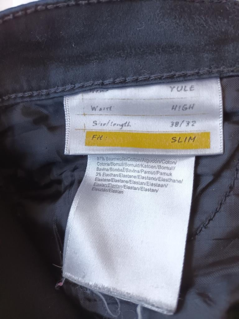 Broek Street One, Ophalen, Maat 38/40 (M), Zwart