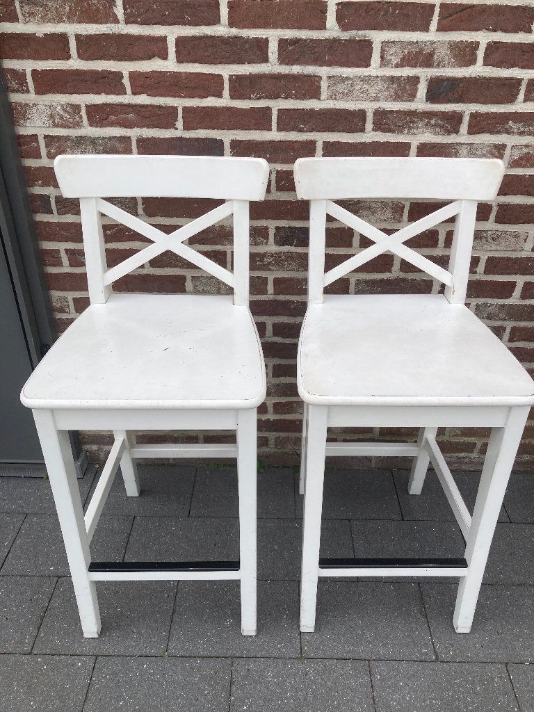 IKEA hoge stoel (Rosentorp), Maison & Meubles, Chaises, Enlèvement, Utilisé, Deux, Landelijk