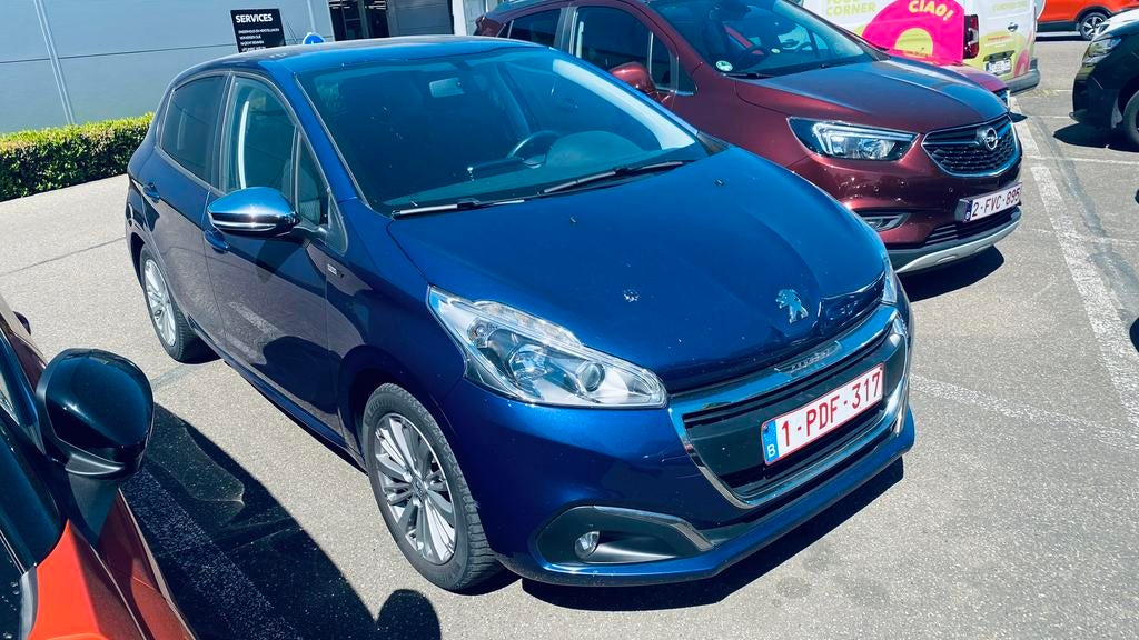 Peugeot 208 Exportprijs!!!, Auto's, Peugeot, Voorwielaandrijving, Stof, Euro 6, Blauw