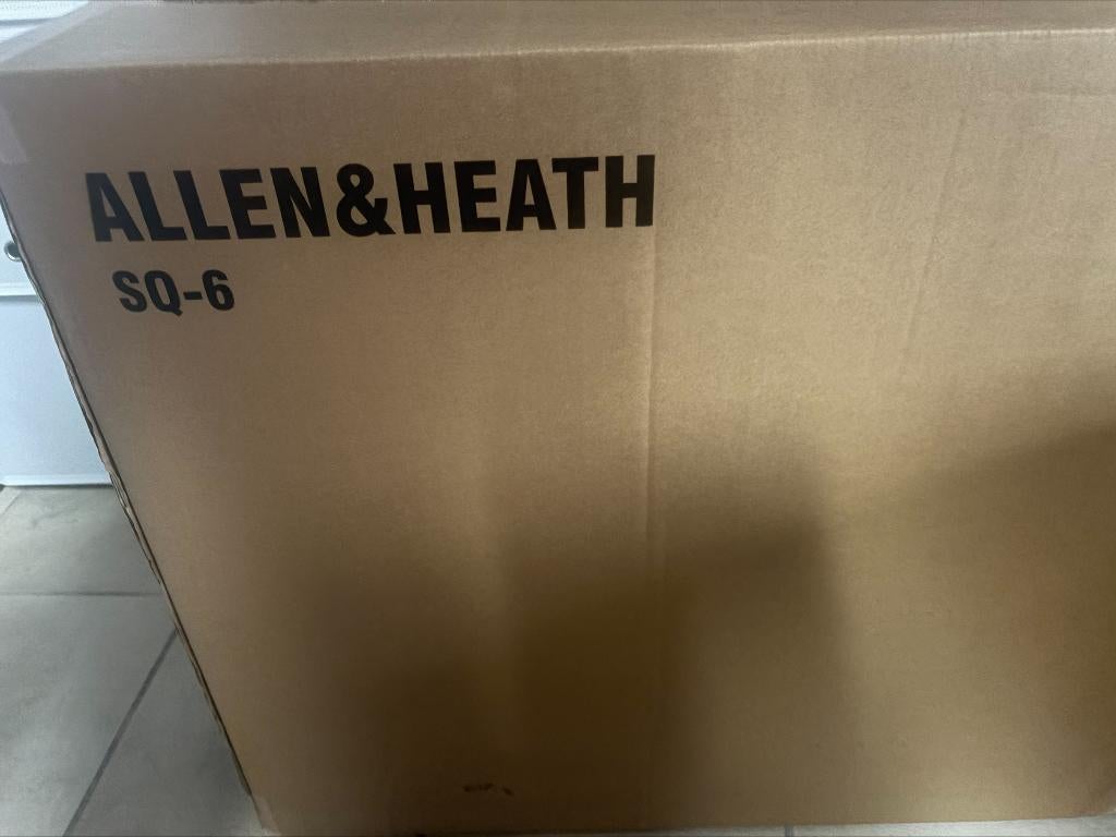 Allen & Heath sq 6, Ophalen, Nieuw