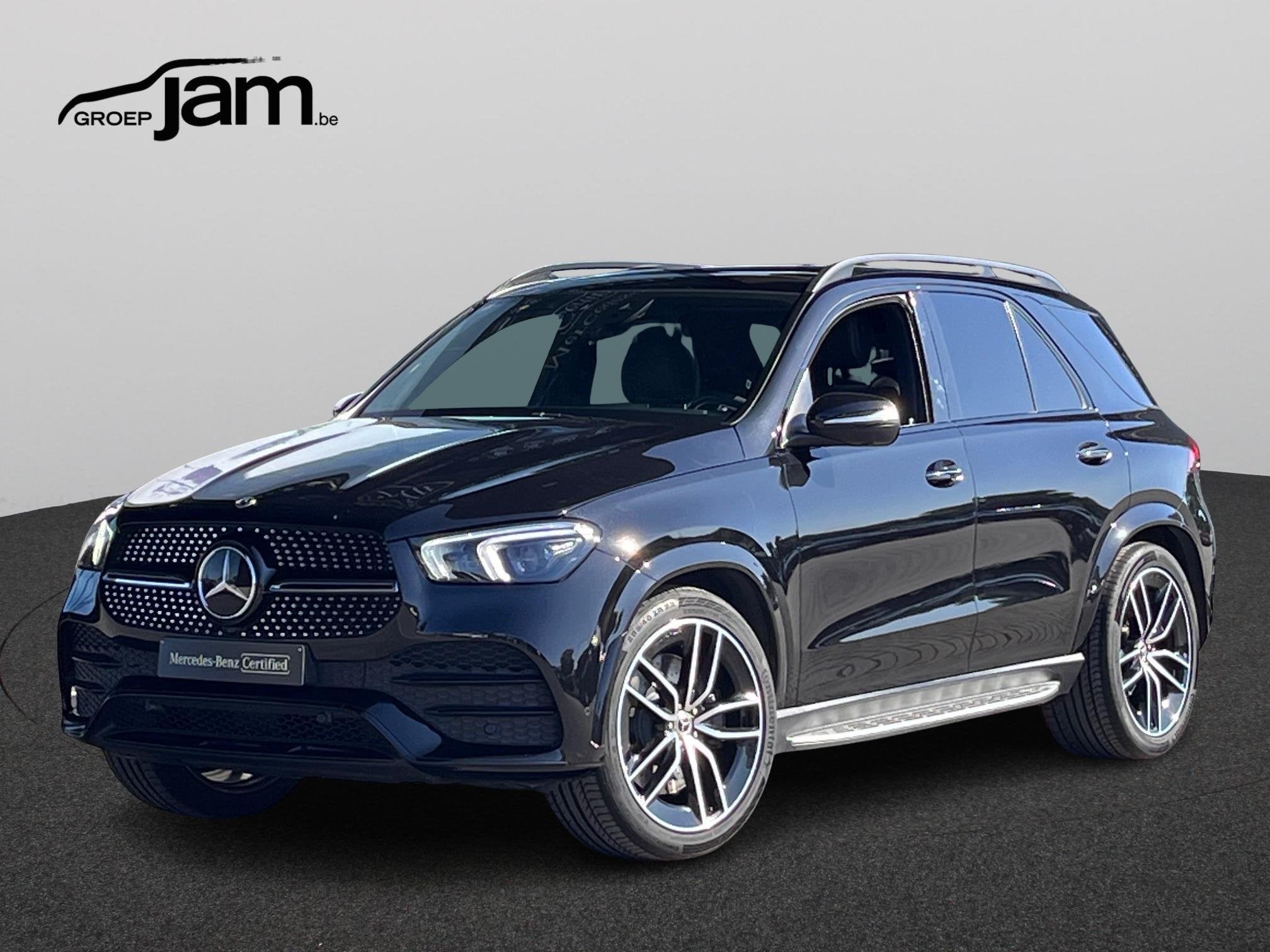 Mercedes-Benz GLE 450 4MATIC AMG/Pano, Stof, Zwart, GLE, 5 zetels