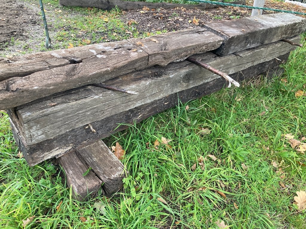 Treinbils, Jardin & Terrasse, Bois dur, Enlèvement, Utilisé, 250 cm ou plus
