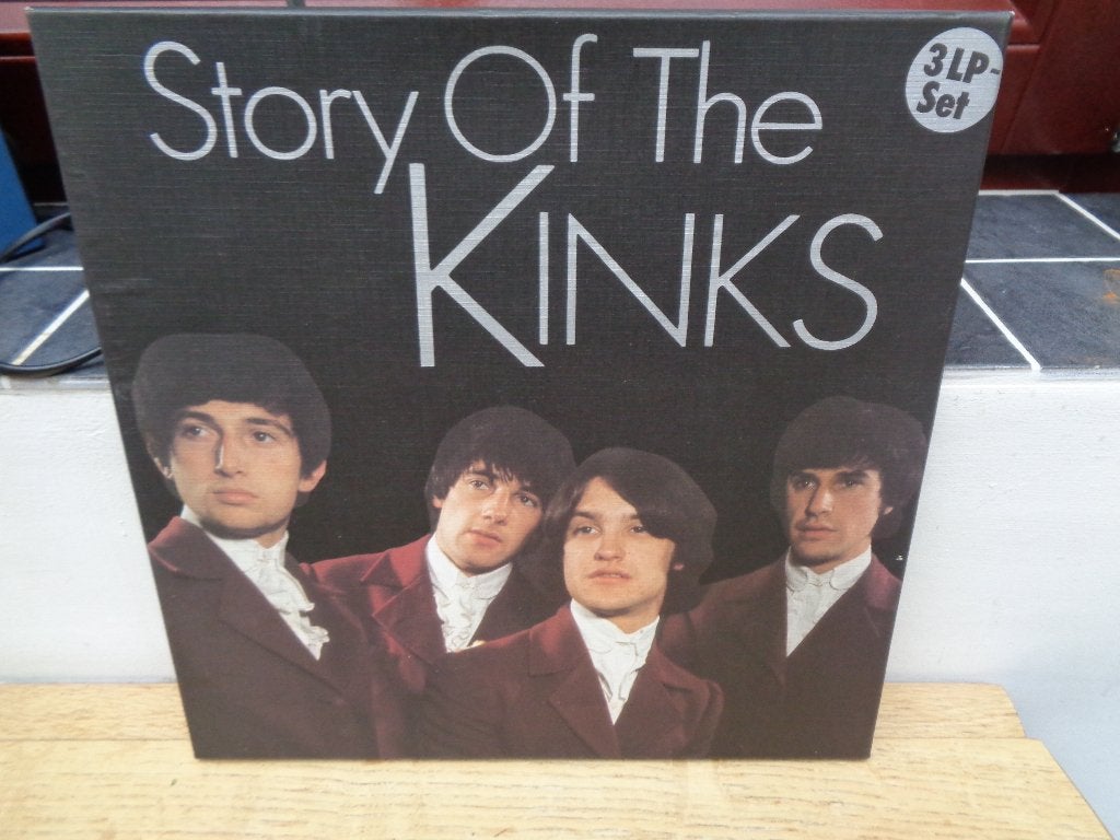 Kinks 3-LP BOX "Story of the Kinks" [Portugal-1985], Boxset, Gebruikt, 12 inch, Boxset
