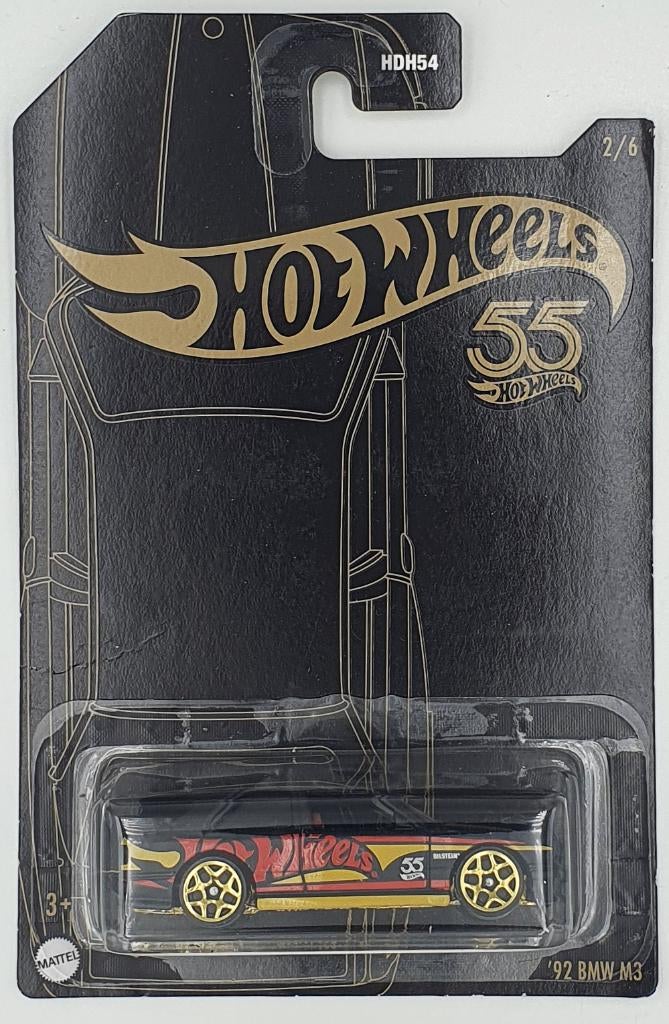 Hot Wheels - 55th Anniversary - '92 BMW M3 - HLJ97 - 1:64, 333 Continental Boulevard, El Segundo, CA 90245, United States, Verzenden