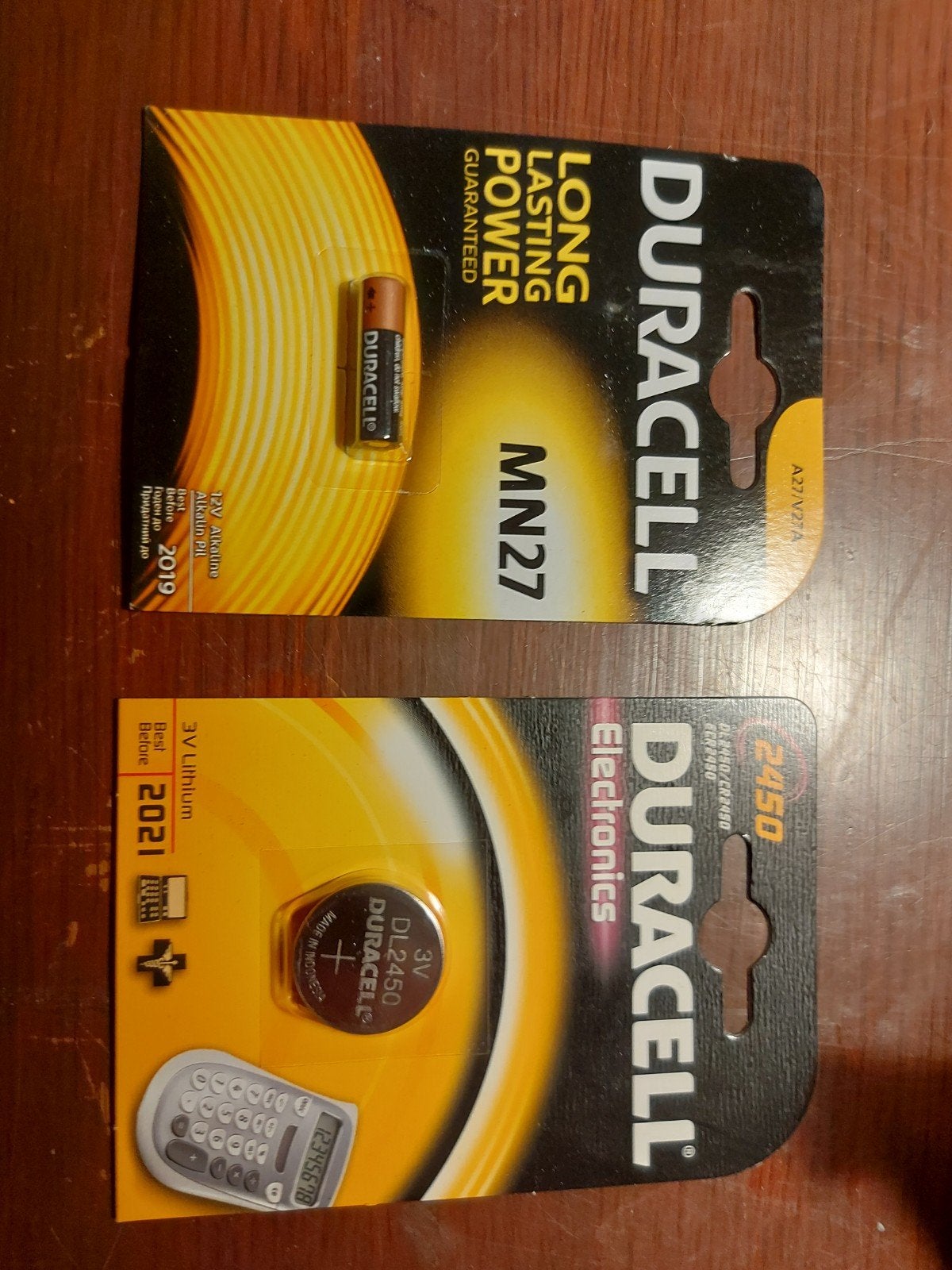 Duracell 2450 en MN27, Ophalen, Nieuw