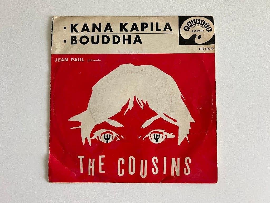 Vinyle 45 tours The Cousins Kana Kapila / Bouddha, Enlèvement ou Envoi, Utilisé, Rock progressif
