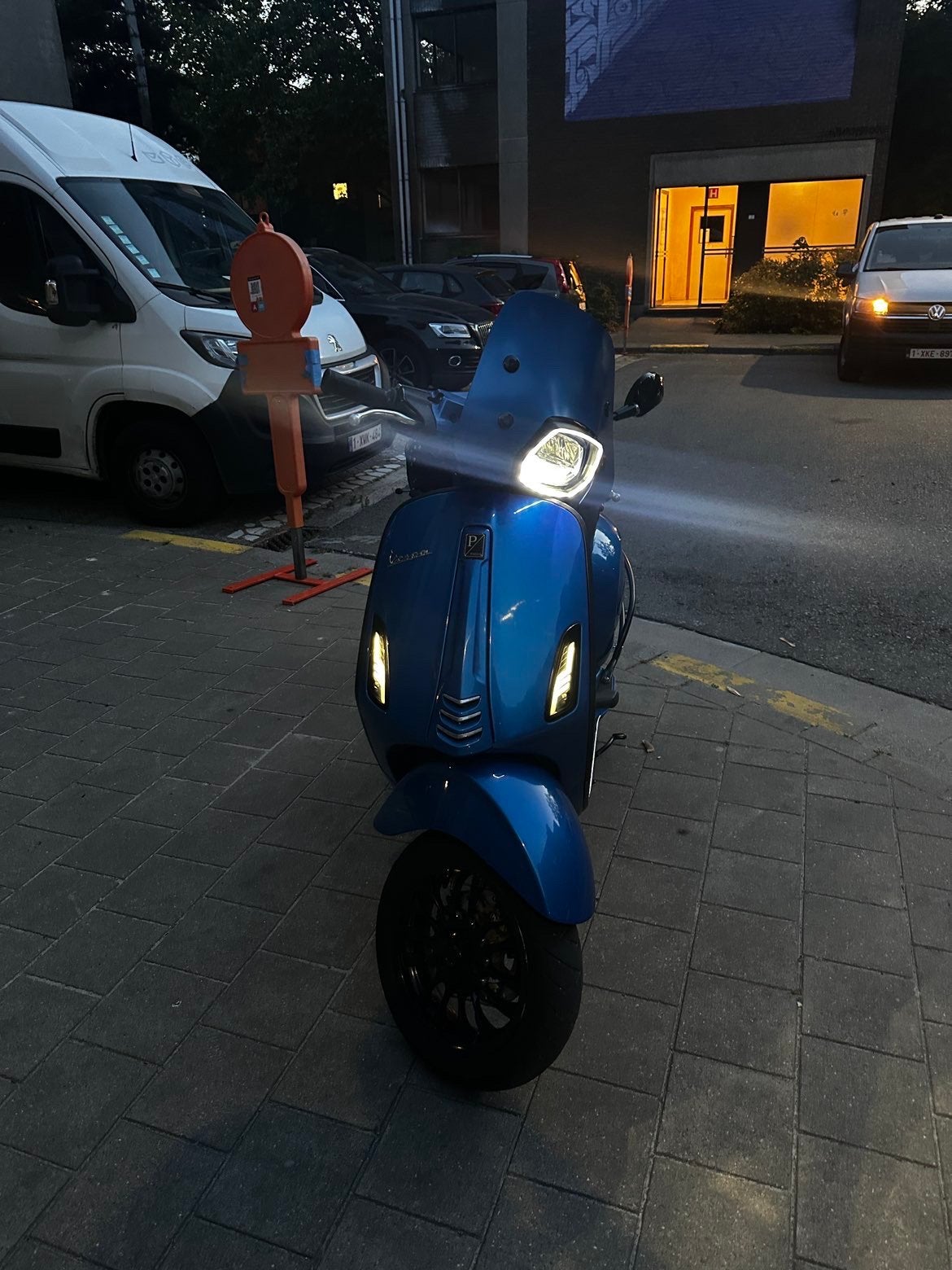 Vespa sprint B klasse, Fietsen en Brommers, Scooters | Vespa, Ophalen, Vespa S, Klasse B (45 km/u), Zo goed als nieuw