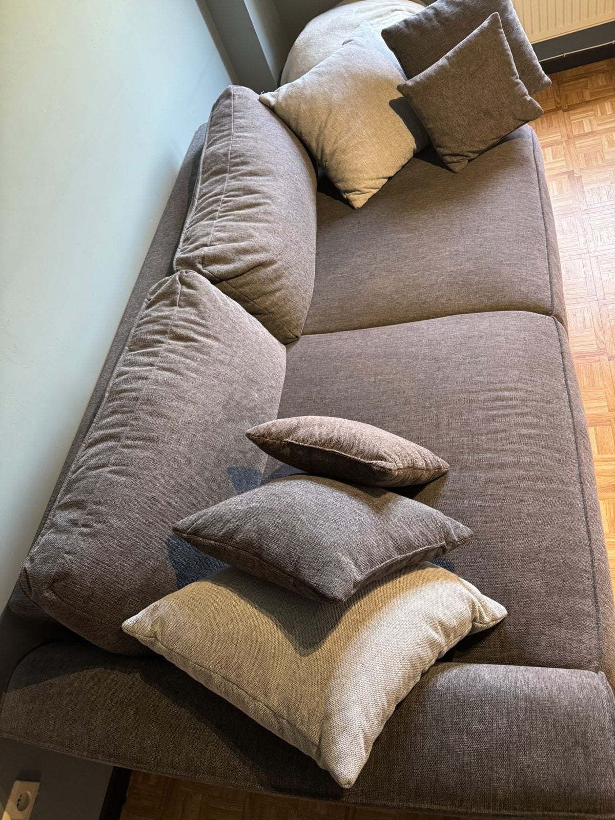 Zetelbed, Ophalen, Tweepersoons, Stof, 150 tot 200 cm
