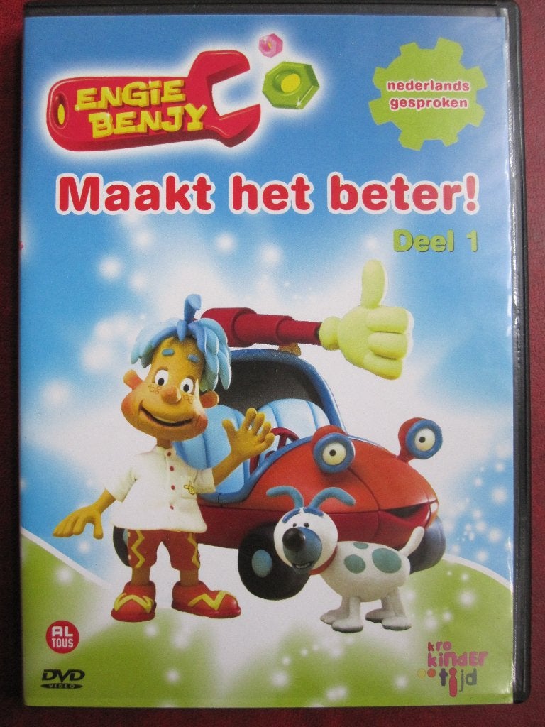 Engie Benjy - Maakt het beter!, Animatie, Alle leeftijden, Tv-serie, Zo goed als nieuw