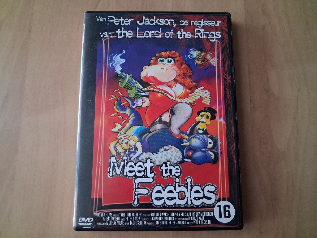 Meet the Feebles Cult DVD, Ophalen of Verzenden, Nieuw, Film, Gebruiksvoorwerp