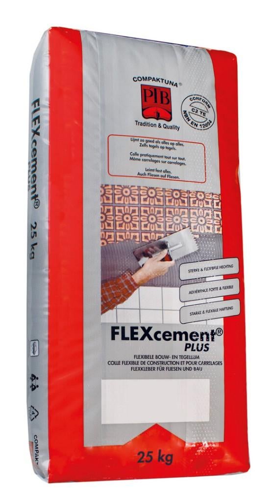 FLEXCEMENT PLUS : CONSTRUCTION ET COLLE À CARRELAGE - GRIS, Enlèvement