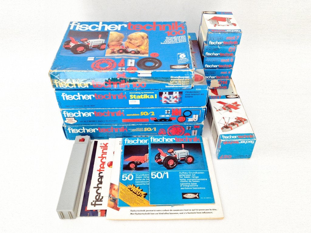 Fischer Technik, Verzamelen, Speelgoed, Verzenden, Gebruikt