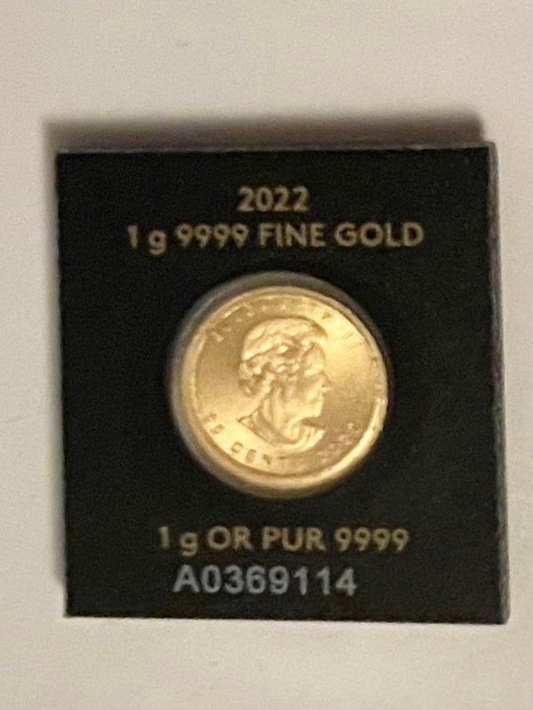 12 st. Maple Leaf 1g goud muntjes’ Maplegram’, Timbres & Monnaies, Monnaies | Europe | Monnaies euro, Enlèvement ou Envoi, Or