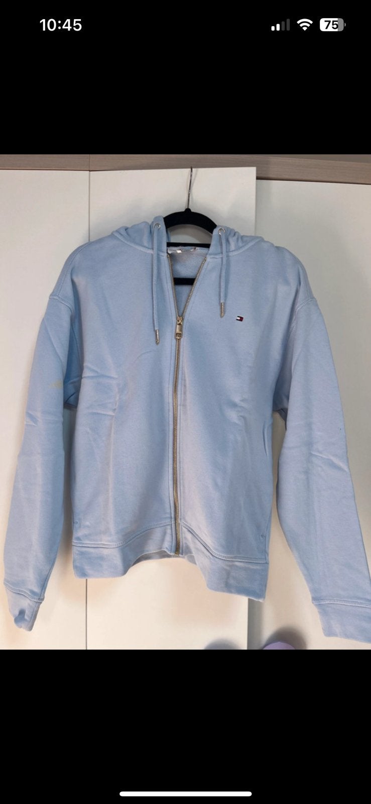 Cardigan met rits Tommy Hilfiger, Ophalen of Verzenden, Zo goed als nieuw, Maat 46 (S) of kleiner, Blauw