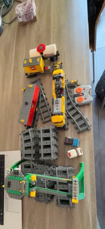 LEGO City 7939 Cargo Train RC Battery Powered Motorized, City, Enlèvement ou Envoi, Lego, Utilisé