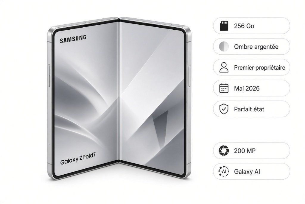 SAMSUNG GALAXY Z FOLD 7 EERSTE EIGENAAR MEI 20206, Ophalen, Touchscreen, Zo goed als nieuw, Android OS