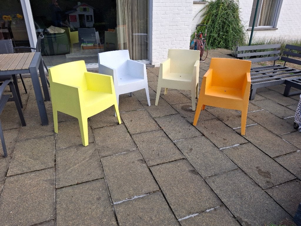 toy garden stoelen philippe starck, Huis en Inrichting, Ophalen, Kunststof, Overige kleuren, Design
