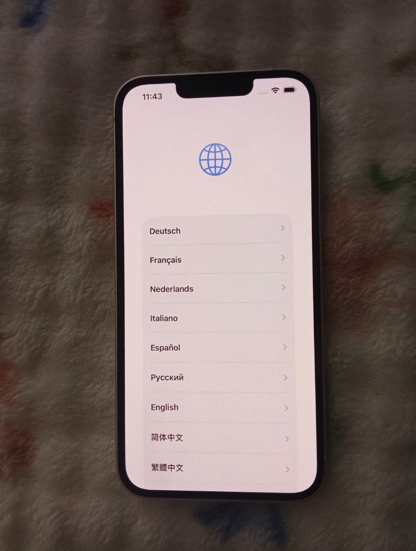Iemand die icloud regelt voor iphone 13??, Télécoms, Enlèvement, Comme neuf, IPhone 13