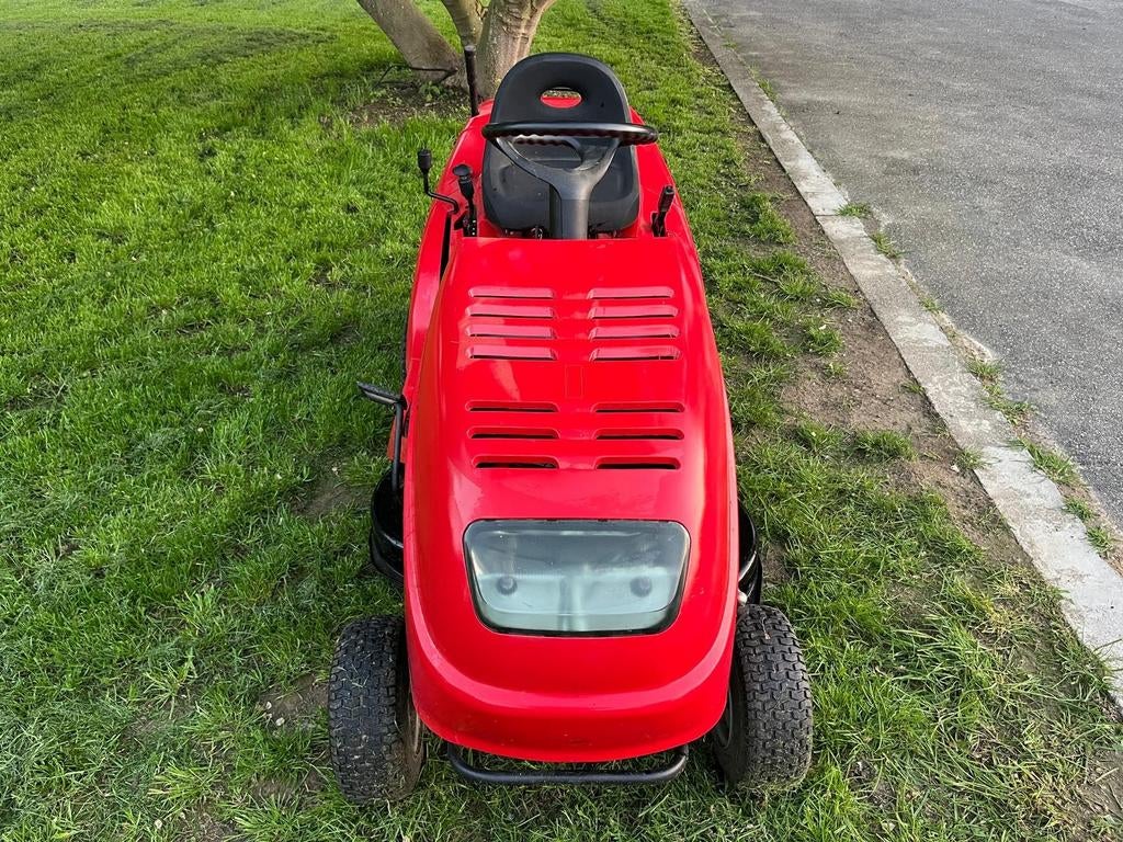 Zitmaaier Briggs & Stratton, Ophalen, Cirkelmaaier, Gebruikt, Benzine-grasmaaier