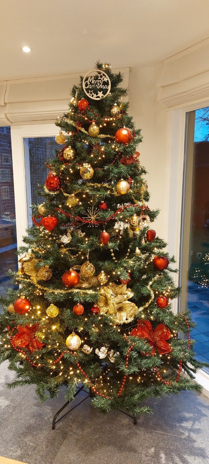 Grote kerstboom, Ophalen
