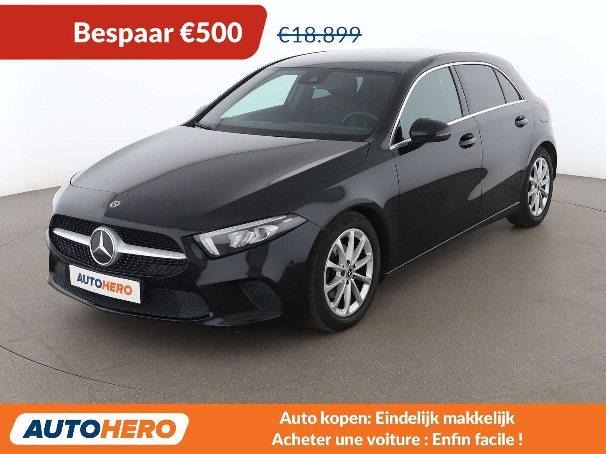 Mercedes-Benz A-Klasse 180 A 180 d (bj 2020, automaat), Auto's, 118 g/km, Gebruikt, 116 pk, 1445 kg