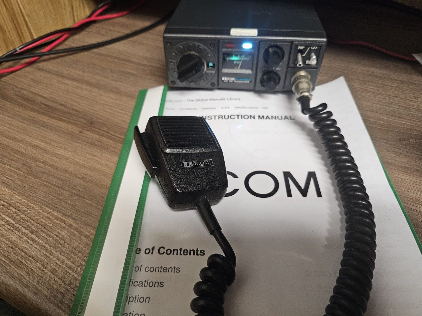 Icône ic 240, Télécoms, Émetteurs & Récepteurs, Enlèvement ou Envoi, Utilisé, Émetteur et Récepteur