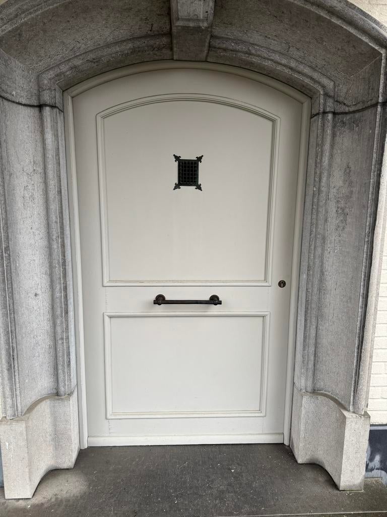 Massief eiken voordeur, Doe-het-zelf en Bouw, Deuren en Vliegenramen, Ophalen
