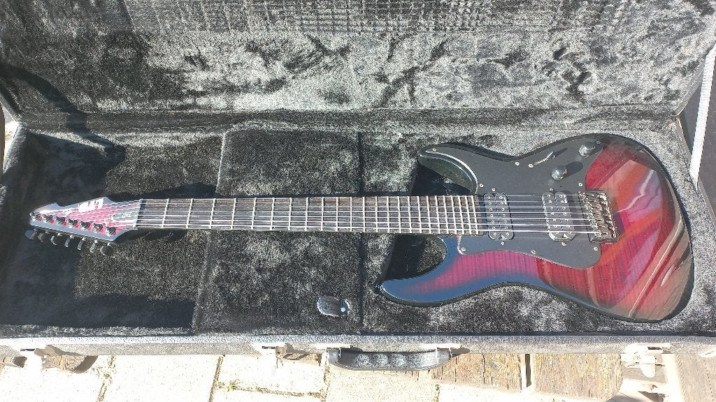 ESP LTD AW-7 Alex Wade signature, Musique & Instruments, Instruments à corde | Guitares | Électriques, Enlèvement ou Envoi, Utilisé