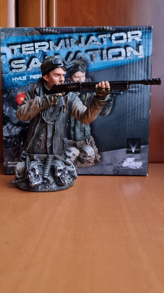 Buste Terminator Salvation – Kyle Reese (résine), Enlèvement, Comme neuf, Humain